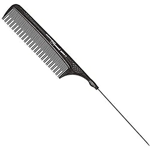 Hercules Sägemann C21 anthrazit Toupier-Nadel stielkamm 8.75 Carbon Kamm, 1er Pack (1 x 1 Stück)