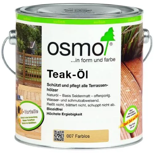 Produktbild OSMO Teak-Öl 007 0,375L