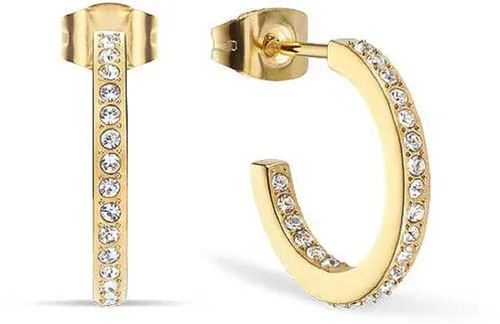 Bering Ohrring-Set Kreolen aus Edelstahl mit Steinchen von BERING