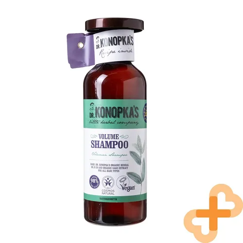 Dr.KONOPKA'S Volumen Shampoo für Alle Haartypen 500ml Mit Kräuteröl Vegan