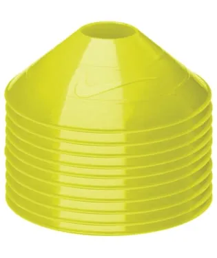 Nike Markierungshütchen Training Cones gelb - 10 Stück