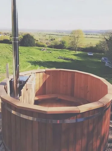 Badefass Externer Bad Thermoholz Whirlpool