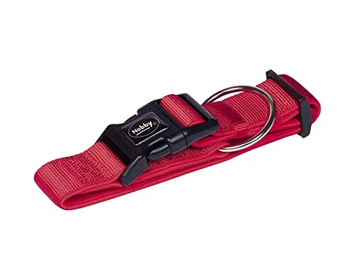 Nobby Hunde-Halsband Classic Preno Extra schwarz - Halsumfang 40-55 cm, robustes Design für optimalen Tragekomfort