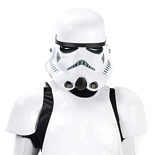 Star Wars Rubie’s 35549 Integralhelm - Einheitsgröße, authentischer Stormtrooper Helm für ultimativen Fan-Spaß und beeindruckende Kostüm-Accessoire