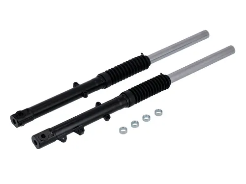 Set: ZT-Tuning Telegabel Schwarz, für Scheibenbremse - für Simson SR50, SR80, SR