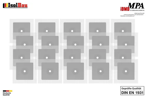 Isolbau Wandmanschette 20 Stk. top Rohrabdichtung Abdichtung Dichtmanschette