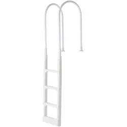 VEVOR Poolleiter 4-stufig mit 2 Handläufen