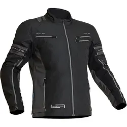 Lindstrands Motorradjacke Lysvik - Wasserdichte Textiljacke mit Rückenprotektor - Regenjacken für Motorradfahrer: Die leichte Lysvik bietet hervorragende Belüftung, wasserdichte Dryway+ Membran und HI-ART® Verstärkungen für optimalen Schutz und Komfort.