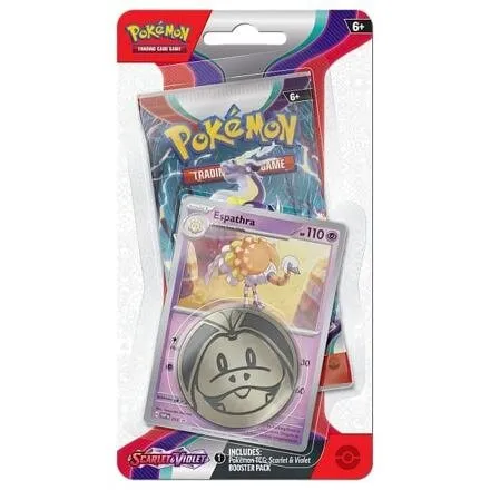 Pokémon TCG: Scharlachrot & Violett Paradoxe Kluft - Checklane Blister - Pineco (DE)