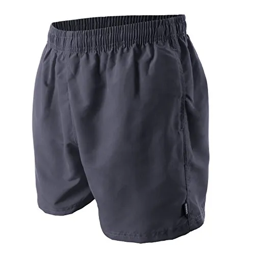 OAHOO Herren Badeshorts (1 Stück) Badehose mit Mesh-Futter und Taschen - Graphit XXL