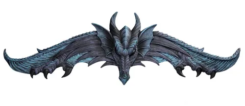 Figuren Shop GmbH Wanddekoobjekt Wanddeko - Drachen Türgirlande - Fantasy Drache Dekoration Wanddeko