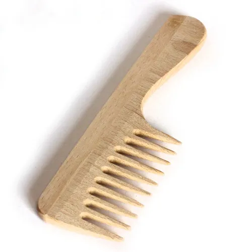 *Griffkamm* | Afrokamm Haarkamm Frisier Buchenholz Locken Kamm Kämme Holzkamm 1A