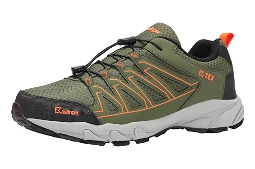 Kastinger FS Ahrnspitz Low KTX Wanderschuh grün 44 EU - Wanderschuhe für Herren, knöchelhoch mit Gummischnürung für optimalen Halt, ideal für anspruchsvolle Wanderungen in der Natur.