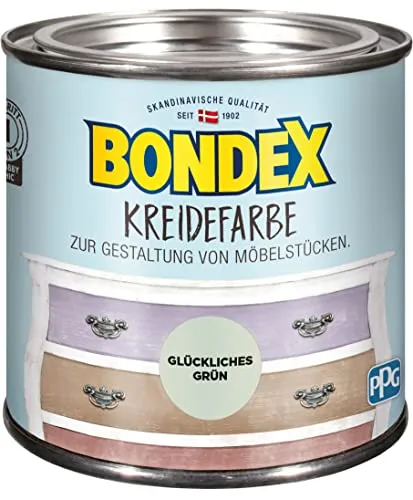 Bondex Kreidefarbe Glückliches Grün - 0,5L - 386521