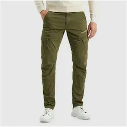 PME LEGEND NORDROP CARGO STRETCH TWILL Jeans - Wanderhosen aus 97% Baumwolle und 3% Elasthan, bequem und flexibel, ideal für Outdoor-Aktivitäten in Olive Night.