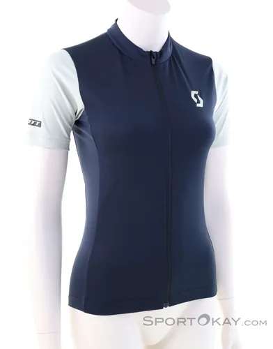 Scott Jersey W's Endurance SS in Dunkelblau/Grau M - Hochwertiges Damen-Jersey für sportliche Aktivitäten, atmungsaktiv und bequem, ideal für jede Herausforderung.