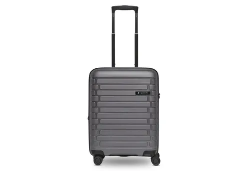Pactastic Hartschalen Kabinen-Koffer | Erweiterbarer Cabin-Trolley mit TSA-Schloss - Premium Kabinenkoffer 40 x 20 x 55 cm, erweiterbar auf 48 Liter, aus robustem Polypropylen mit wasserfesten Reißverschlüssen und 360-Grad Doppelrollen für müheloses Reisen.