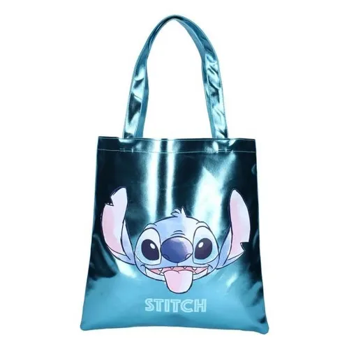Lilo & Stitch Tragetasche Stitch Moves Metallic in türkis von Vadobag