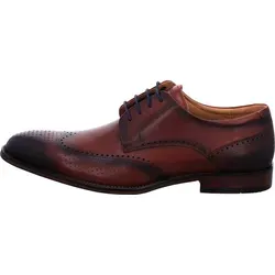 Digel Elegante Schnürschuhe Herren Selleng Braun 45 EU - Schnürer für Herren, hochwertiges Leder mit edler Lochprägung und rutschhemmender Laufsohle, ideal für Business-Outfits und modische Anlässe.