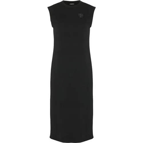 Chiemsee Shirtkleid Schwarz L (40) - Stylisches Shirtkleid in Schwarz, ideal für entspannte Tage. Hergestellt aus einer hochwertigen Baumwoll-Mischung, bietet es angenehmen Tragekomfort und ist pflegeleicht. Perfekt für einen sportlichen Look.