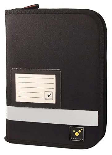 tee-uu Trip Organizer Fahrtenbuchmappe DIN A5 - Personal Organizer mit Ringbuchmechanik, vielen Fächern und abnehmbarer Netztasche für optimale Übersicht und Organisation auf Reisen.