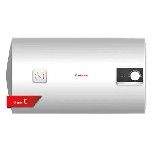 Corberó CTMA80H Elektrische Thermoskanne, Kapazität 74 l, horizontale elektrische Thermoskanne, Stahltank, M-Profil, Energieeffizienzklasse C