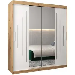 SCHWEBETÜRENSCHRANK 200/180/62 2-türig