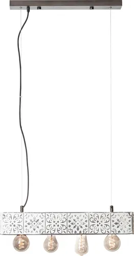 Produktbild Vagos Pendelleuchte 4flg schwarz/weiß