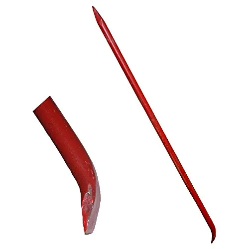 Brechstange 1500 mm – Massives Hebeleisen (Ø 30 mm) aus gehärtetem C45 Stahl – Robustes Ruckeisen mit Schneide & Spitze für Bau, Forst & Abbruch