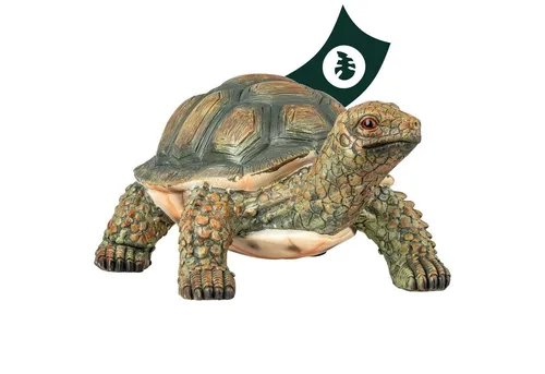 Safari Gartenfiguren: Schildkröte, Elefant und Erdmännchen Deko - Sonstige Gartendekorationen aus langlebigem Kunstharz, UV- und wetterbeständig. Handbemalt für eine naturgetreue Optik, ideal für Garten, Balkon und Terrasse.