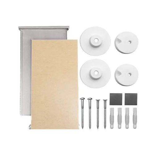 ASW Druckknopf-Spiegelbefestigung 490008 für Spiegel bis max. 6 mm - 0,8 m²,