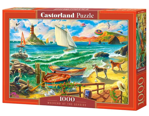 Puzzle 1000 el.  Wild Nature CASTORLAND C-104888 CASTOR 5904438104888