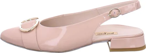 Paul Green 6091-015 Slingpumps in Rosa - Elegante Pumps & High Heels in Größe 38,5 mit 2 cm Absatzhöhe, aus hochwertigem Leder und Lackleder, ideal für besondere Anlässe oder den Alltag.