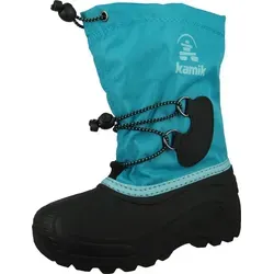 Kamik Mädchen Southpole4 Unisex Kinder Wanderschuhe, Türkis Teal Tea, 36 EU - Wasserdichte Wanderschuhe mit nahtversiegeltem Nylon-Obermaterial und herausnehmbaren Innenschuh aus 97 % recycelten Materialien – ideal für nachhaltige Abenteuer!