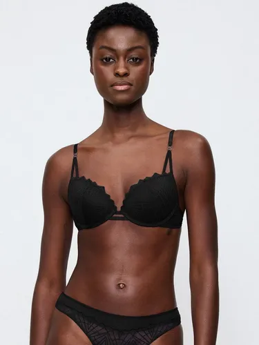 Triumph Women's That Night In Vegas WHU Bra - 75B, Black - Klassische BHs für Damen, mit verführerischem Design und optimalem Tragekomfort für besondere Anlässe.