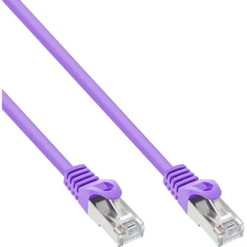 Patchkabel, SF/UTP, Cat.5e, grün, 20,00m RJ45 (Inline)