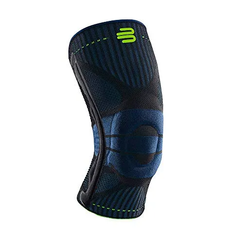 BAUERFEIND Kniebandage „Knee Support“ mit Silikonring - Medizinische Kniebandage für Sportarten, bietet Stabilität und Schutz vor Verletzungen mit innovativem Silikonring zur Entlastung der Kniescheibe – ideal für aktiven Lebensstil.