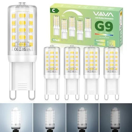 G9 LED Lampe Kaltweiß Dimmbar