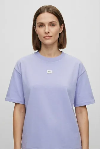 HUGO T-Shirt Signature - Rundhals, normale Passform - Entdecke das HUGO T-Shirt »Signature« aus hochwertiger Baumwollmischung. Vielseitig kombinierbar für Büro und Freizeit, bietet es einen lässigen Look und hohen Tragekomfort. Das perfekte Essential für deinen Kleiderschrank!