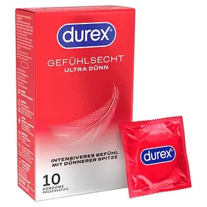 Produktbild Durex Gefühlsecht Ultra Kondome – 10er Pack