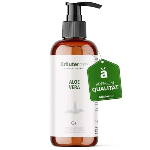 Aloe Vera Gel Pur Naturkosmetik Rein Ohne Zusätze 97% 1 x 200ml