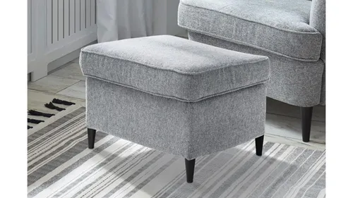 Produktbild Mid.you Hocker in Grau, rechteckig