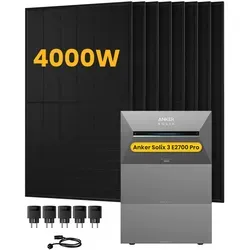 Anker SOLIX Solarbank 3 E2700 Pro - Powerstations mit 2,7 kWh Kapazität, 3600 W Eingangsleistung und modularer Erweiterbarkeit auf 16 kWh. Ideal für nachhaltige Energieversorgung und intelligente KI-Steuerung.