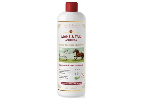 Cooper&Burton Haarshampoo Pferdeshampoo Pferde & Ponys Pflege für Mähne, Schweif & Fell 500 ml, 1-tlg.