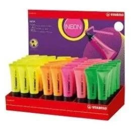 Produktbild STABILO Textmarker NEON, 45er Karton-Display (45x) (72/45-1)