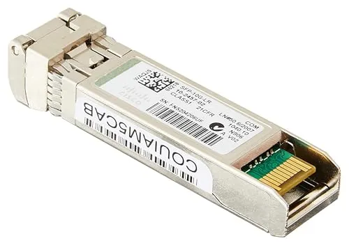 Cisco 10GBASE-LR Modul - Bürobedarf & Schreibwaren, unterstützt bis zu 10 km Reichweite auf Standard-Single-Mode-Faser und ist Hot-Swap-fähig für einfache Installation.