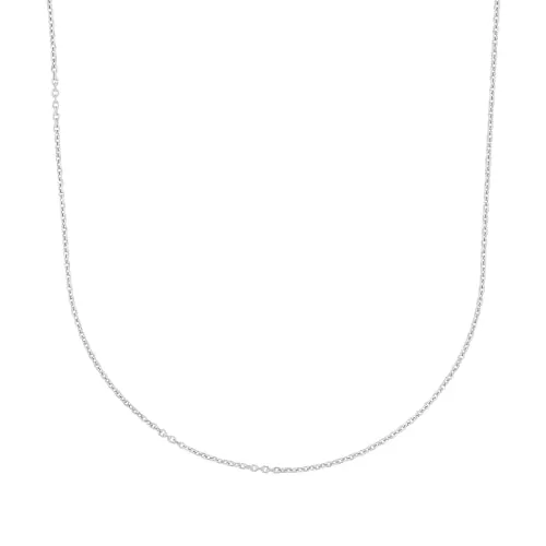 Amor Collier 925 Sterling Silber Unisex 60 cm - Unisex Collier aus hochwertigem 925 Sterling Silber, 60 cm lang. Ideal für alle Anhänger und eine perfekte Geschenkidee für besondere Anlässe.