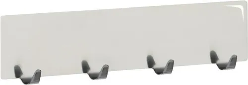 Wenko Hakenleiste Esperia Edelstahl glänzend, chrom, 4 Haken  Handtuchhaken