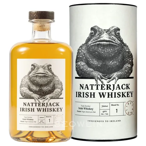 Natterjack Irish Whiskey 40% Vol. 0,7l in Geschenkbox