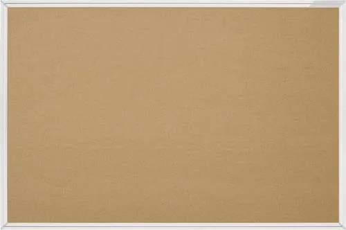 Magnetoplan Pinnwand Design SP 12175 - 90 x 60 cm, aus Naturkork mit Aluminiumrahmen, selbstheilende Oberfläche und elegantes Design für vielseitige Nutzung